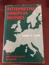 Interpreting European History 欧洲史研究