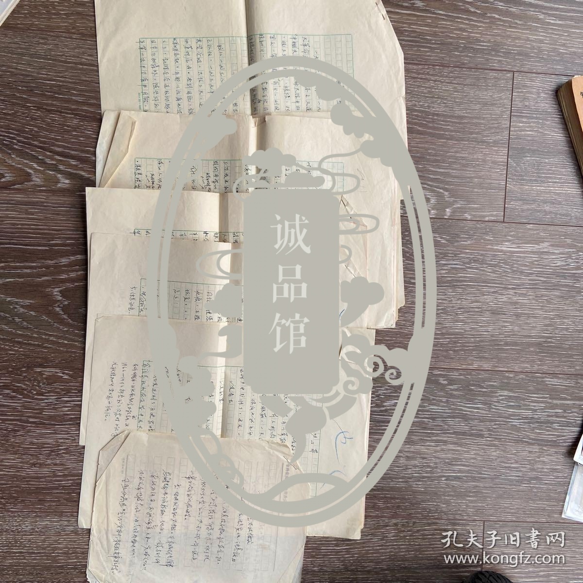 骆子程手稿7篇17页