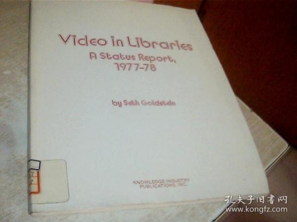 Video in Libraries Goldstein1977-78 馆藏