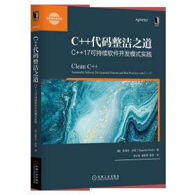 C++代码整洁之道 C++17可持续软件开发模式实践