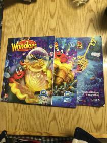 wonders （unit1、2、3）三本合售