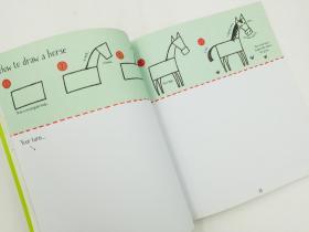 Step-By-Step Drawing Book 儿童分步绘画册