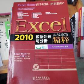 Excel 2010数据处理与分析实战技巧精粹