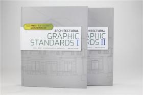 Architectural Graphic Standards 建筑标准图集 2本/套