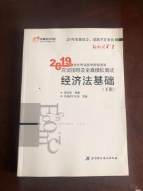 会计专业技术资格考试应试指导及全真模拟测试 经济法基础 2019(2册) 