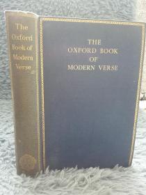 1941年  THE OXFORD BOOK OF MODERN VERSE 1892-1935 CHOSEN BY W.B. YEATS   19.3X13.5CM