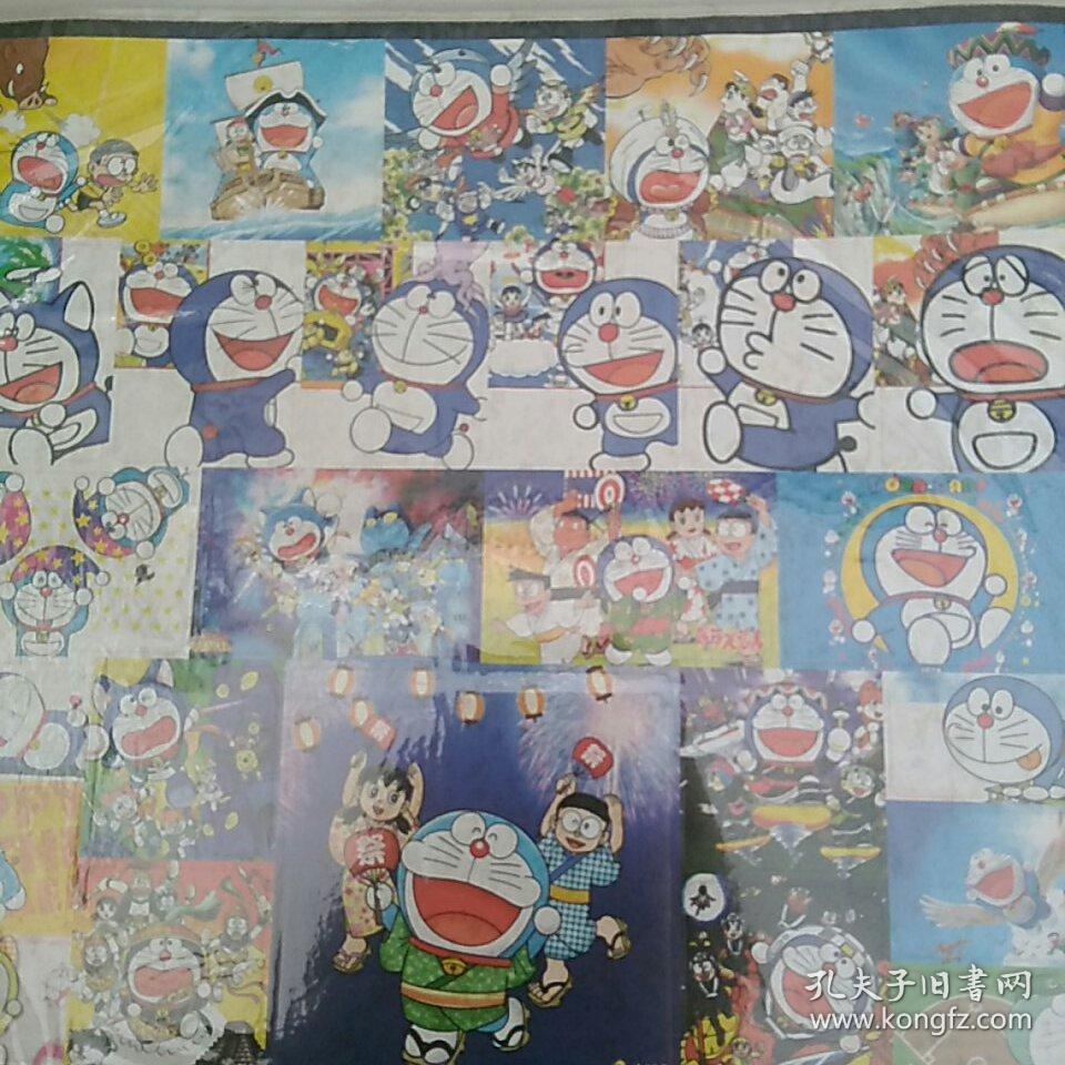 点击查看原图 早期怀旧贴纸〈哆啦A梦。约25×35㎝