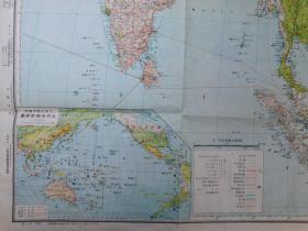 「戦前地図 改訂版大東亜共榮圏詳圖　日本統制地図株式会社」1枚