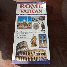 THE GOLD GUIDES ROME AND THE VATICAN（旅行指南，新千年特别版）