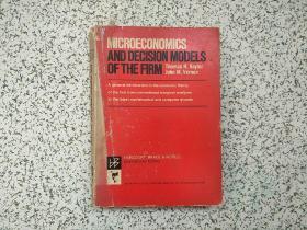 Microeconomics and Decision Models of The firm