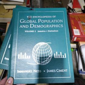 外文原版 两册合售  THE ENCYCLOPEDIA OF  GLOBAL POPULATION  AND DEMOGRAPHICS  全球人口与人口统计百科全书