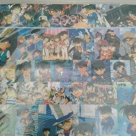 早期不干胶贴纸〈名侦探柯南，约25×35㎝