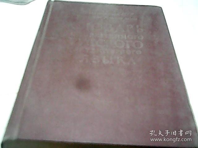 【俄文版】 现代俄罗斯规范语大辞典 第4卷