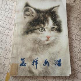 怎样画猫，80年一版一印。