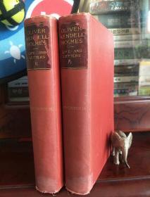 life and letters of oliver wendell holmes
顶端刷金 毛边已裁 1896