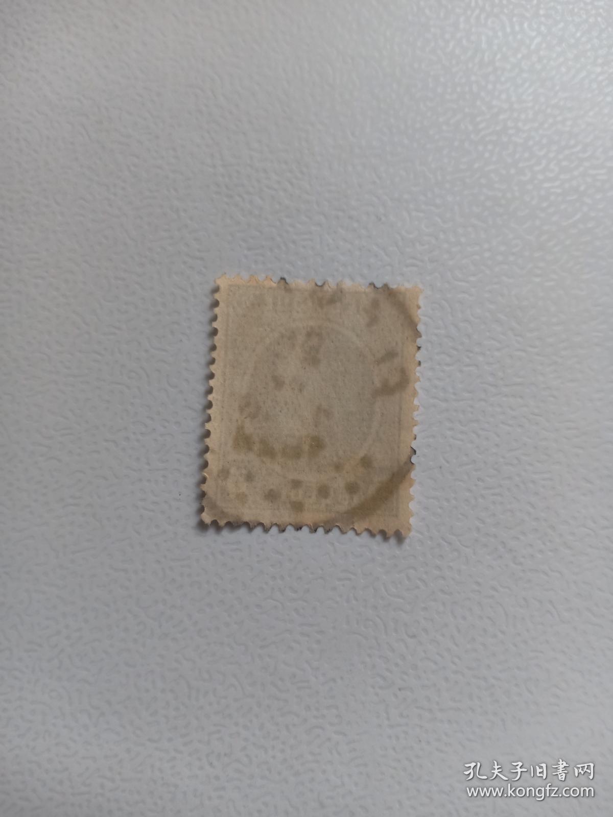 比利时早期邮票 5C 阿尔贝一世国王军装像 盖有1928年戳记  阿尔贝一世国王1909年12月23日-1934年2月17日 比利时国王邮票 比利时邮票