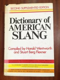 外文书店库存全新 未阅 美国原装辞典Dictionary of American Slang the 2ed supplemented edition美国俚语词典 第2版补充版