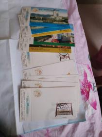 1998年 中国邮政贺年有奖明信片 12枚合售