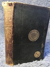 1908年 LECTURES AND ESSAYS BY T.H. HUXLEY  全软皮装帧 书顶刷金  19X12CM
