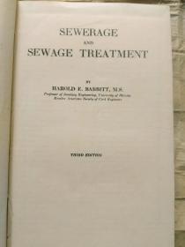 SEWERAGE AND SEWAGE TREATMENT