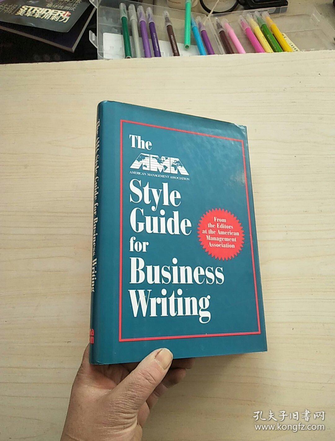 点击查看原图 The AMA Style Guide for Business Writing(精装)16开