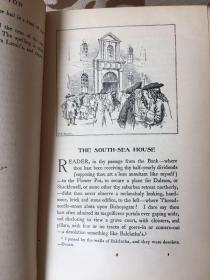 The essays of Elia by Charles Lamb 兰姆《伊利亚随笔集》Charles E. Brock 经典插画 1902年dent出品古董书