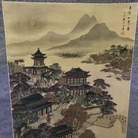 山水画寒山寺图