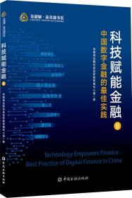 科技赋能金融 中国数字金融的最佳实践 