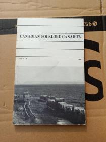 CANADIAN  FOLKLORE  ORE  CANADIEN1986