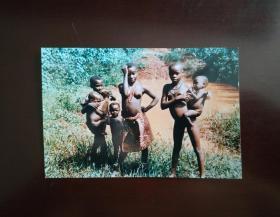 原版照片 非洲土著人彩色照片原照
《地理知识》杂志1997年8月 插图（1）