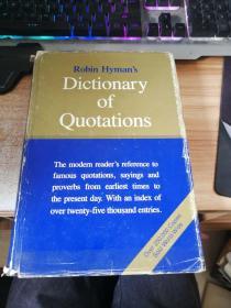 robin hyman's dictionary of quotations