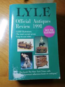 ［1998年古董价格指引］ LYLE Official  Antique Review 1998. 含5000种古董图解。
莱尔古董价格是世界上权威古董估价机构。