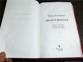 原版英法德意等外文 Elena Ferrante FRANTUMAGLIA 2016年 大32开硬精装