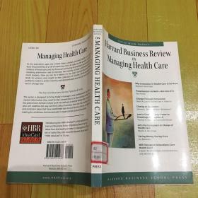 Harvard Business Review Managing Health Care