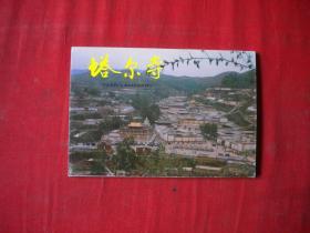 《塔尔寺明信片》10张。西宁出品9品，N771号，明信片