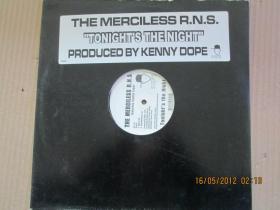 The Merciless R.N.S. Featuring Jasmin Lopez ‎– Tonight's The Night  电子嘻哈 黑胶LP唱片