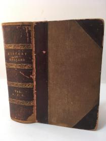 1845年英文原版/The Cabinet History of England！ 全书323 页。卷3、4、5合订本！棕色1/2皮面精装！皮质包角！三口大理石纹！蝴蝶页大理石纹！多幅全页版画！