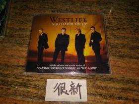 西城男孩 Westlife YOU RAISE ME UP EP 英版 开封