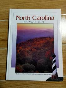 North Carolina  北卡罗莱纳  英文原版画册