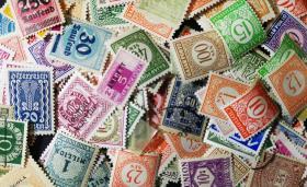 外国邮票，各国早期中期欠资等数字邮票，一枚价，随机发货