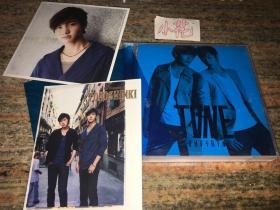 东方神起 tone CD+DVD 2特典卡 日版 （拆） CD碟花