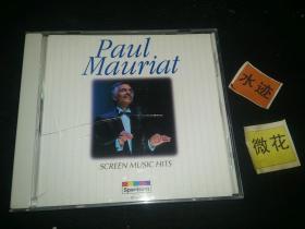 paul mauriat screen music hits 保罗.莫里埃 日版CD 拆
