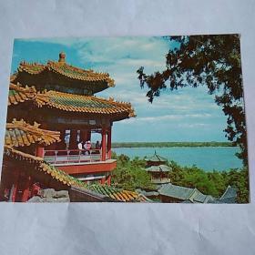 北京市《颐和园画中游》明信片