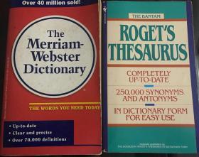 The Merriam-Webster Dictionary&The Bantam Roget's Thesaurus