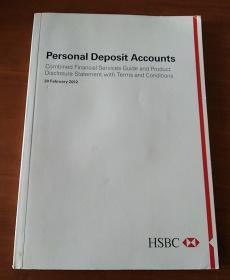 Personal Deposit Accounts