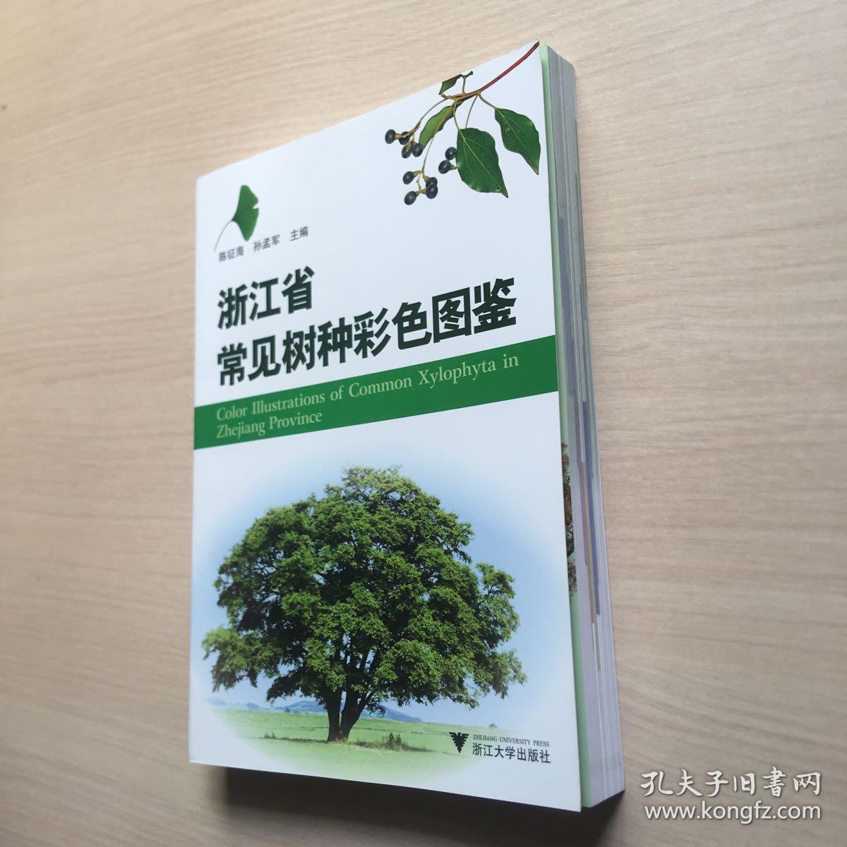 浙江省常见树种彩色图鉴（近全新）