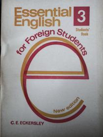 Essential English for Foreign Students Students' Book 3