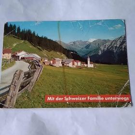 瑞士《农舍住宅》明信片(瑞士出版)