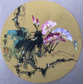 张宁花鸟3套12张