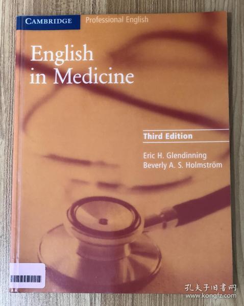 English in Medicine: A Course in Communication Skills, Third Edition (Cambridge Professional English) 0521606667